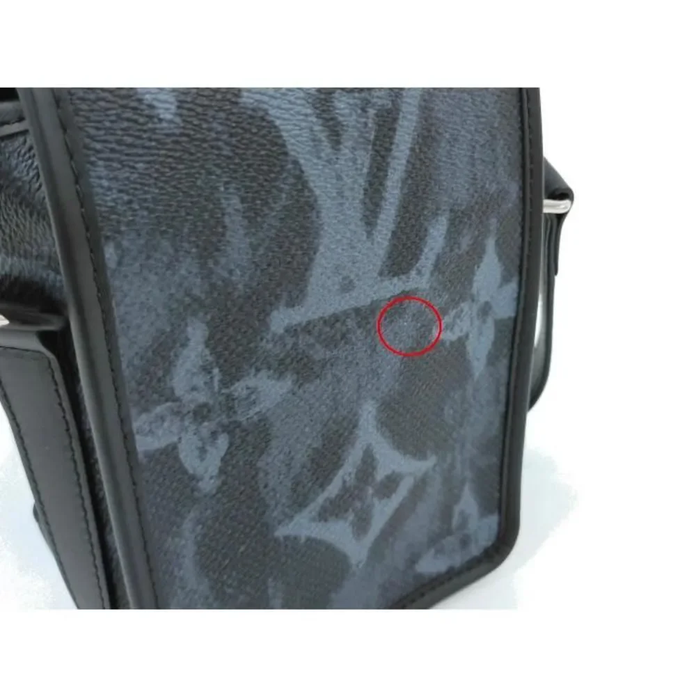 Louis Vuitton Messenger Crossbody Bag Monogram Pastel Noir